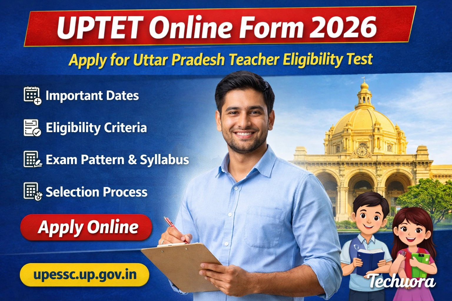 UPTET Online Form 2026