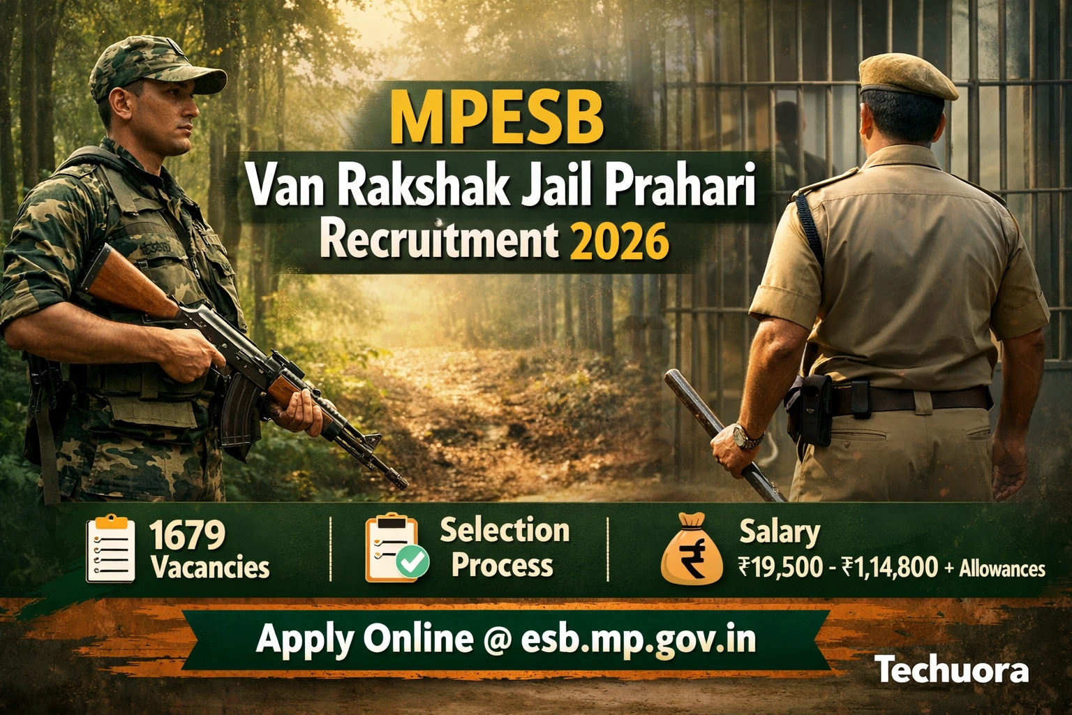 MPESB Van Rakshak Jail Prahari Recruitment 2026 Apply